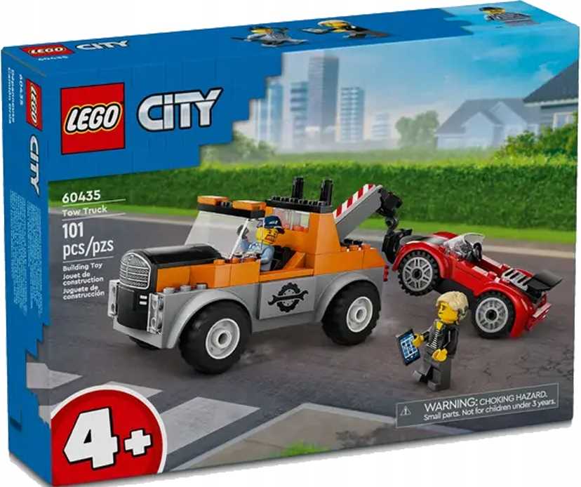 60435 Lego City Samochód pomocy drogowej i naprawa sportowego auta
