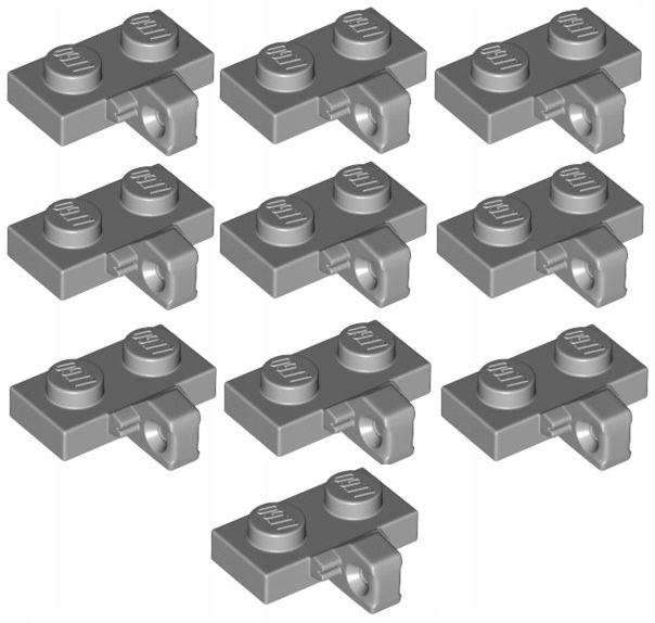 

Lego Zawias 1x2 J. Szary (6266251/49716/44567) x10