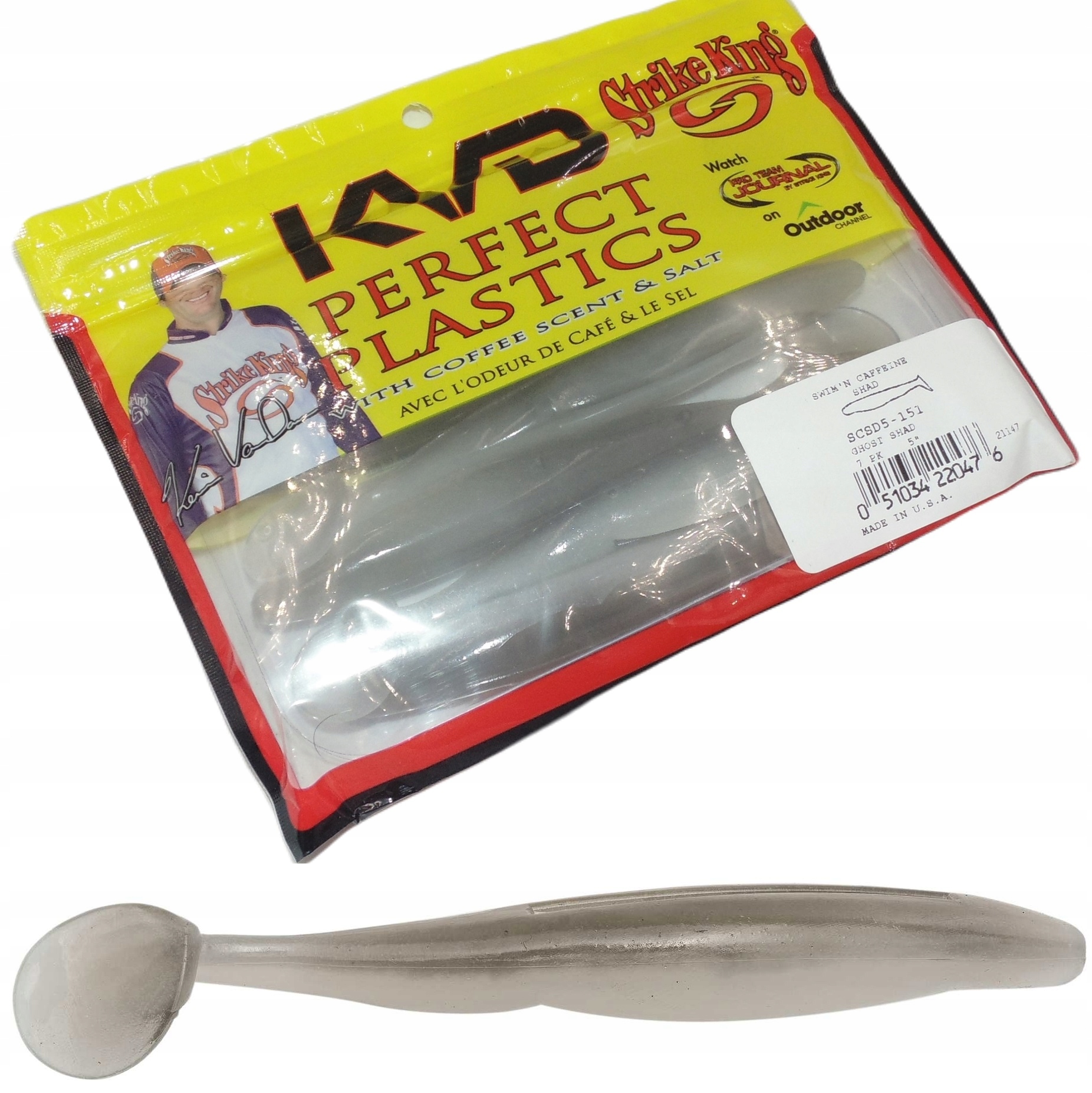 

Na Sandacza Strike King Shad Jak Grass Pig 10CM Gs