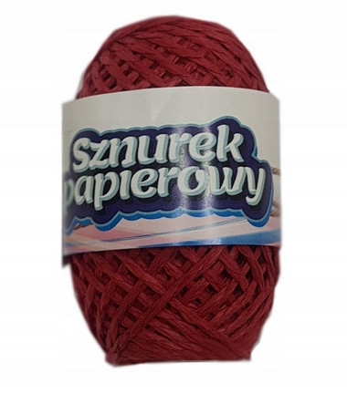 

Sznurek Papierowy Czerwony 20m Brewis SP20