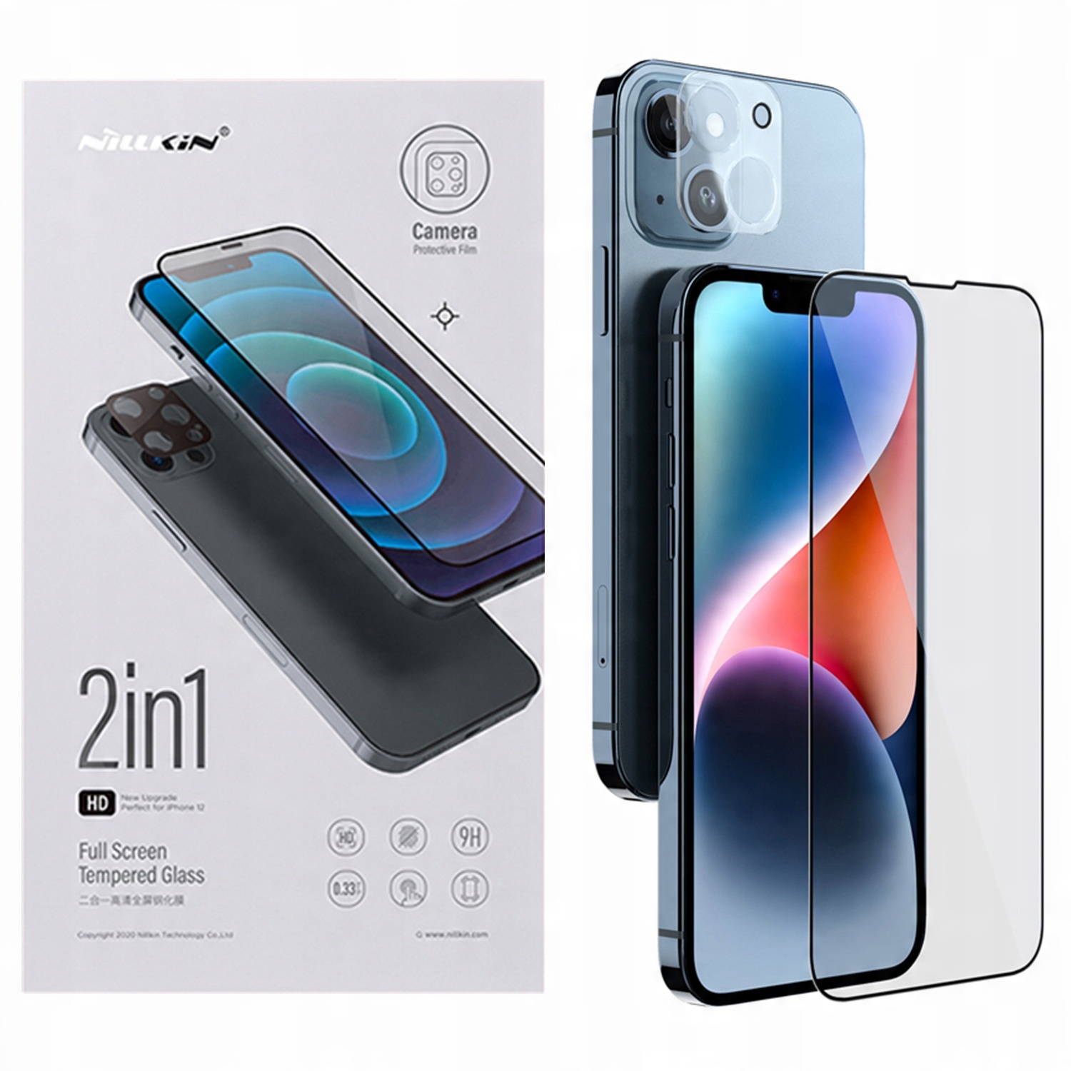 

Szkło hartowane Nillkin 2w1 Hd do iPhone 14