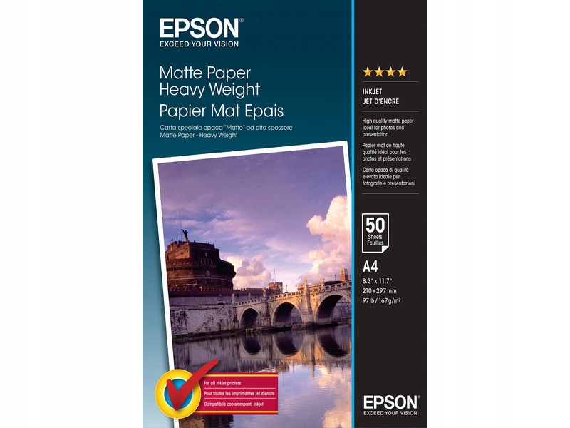 C13S041256 Epson C13S041256 Papír Epson Epson matný Epson C13S041256