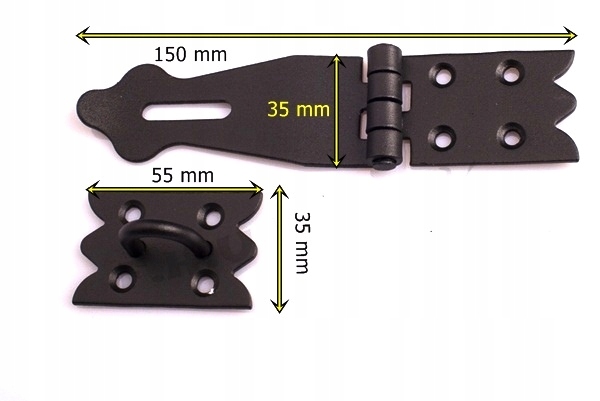ZAMKNIĘCIE NA KŁÓDKE SKOBEL ZASUWKA WRZECIĄDZ Marka inna