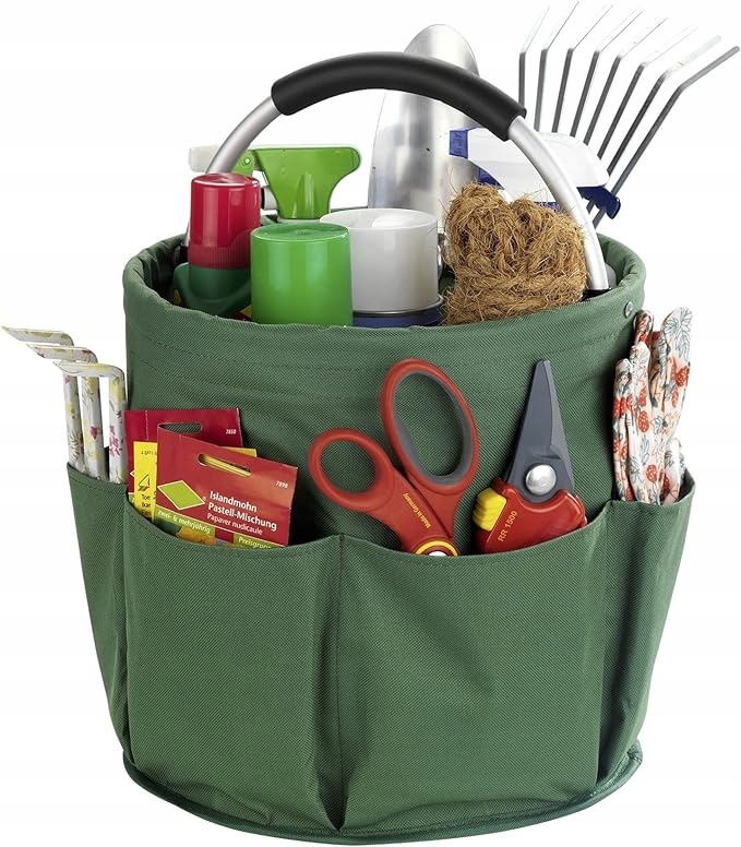 Torba ogrodowa na narzędzia wiaderko torba kosz do prac ogrodowych