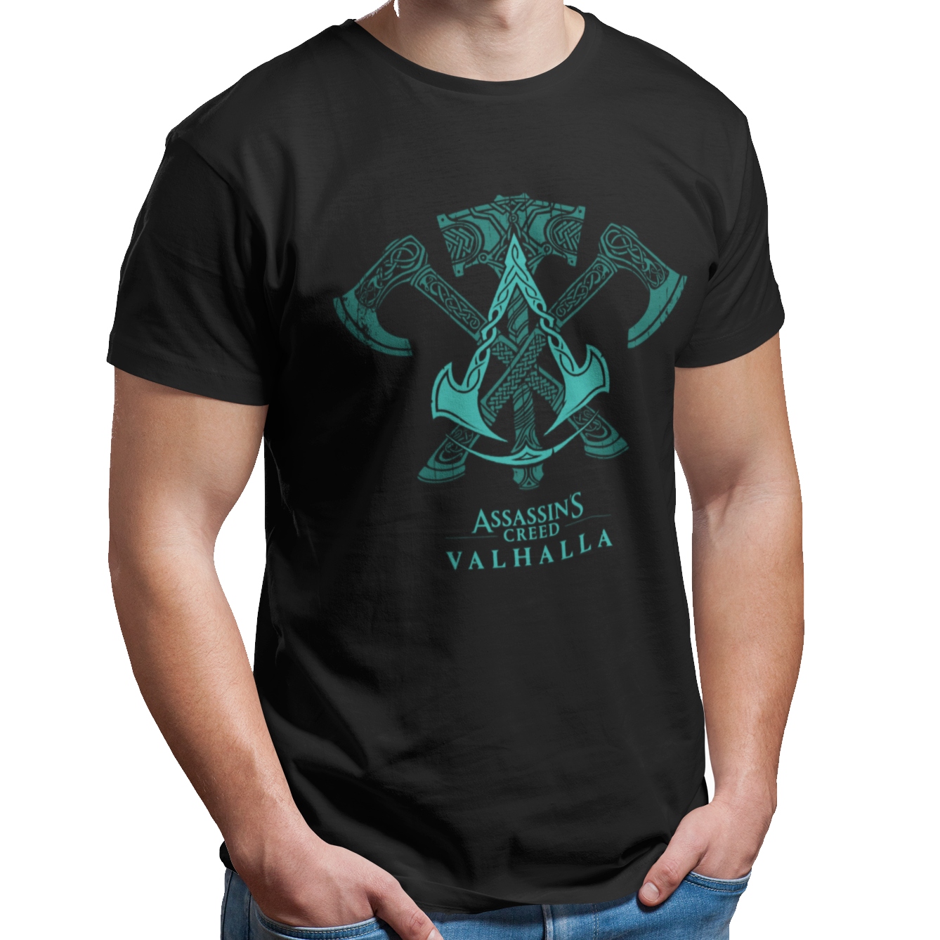 

Koszulka Męska Assassin's Creed Valhalla Gamer