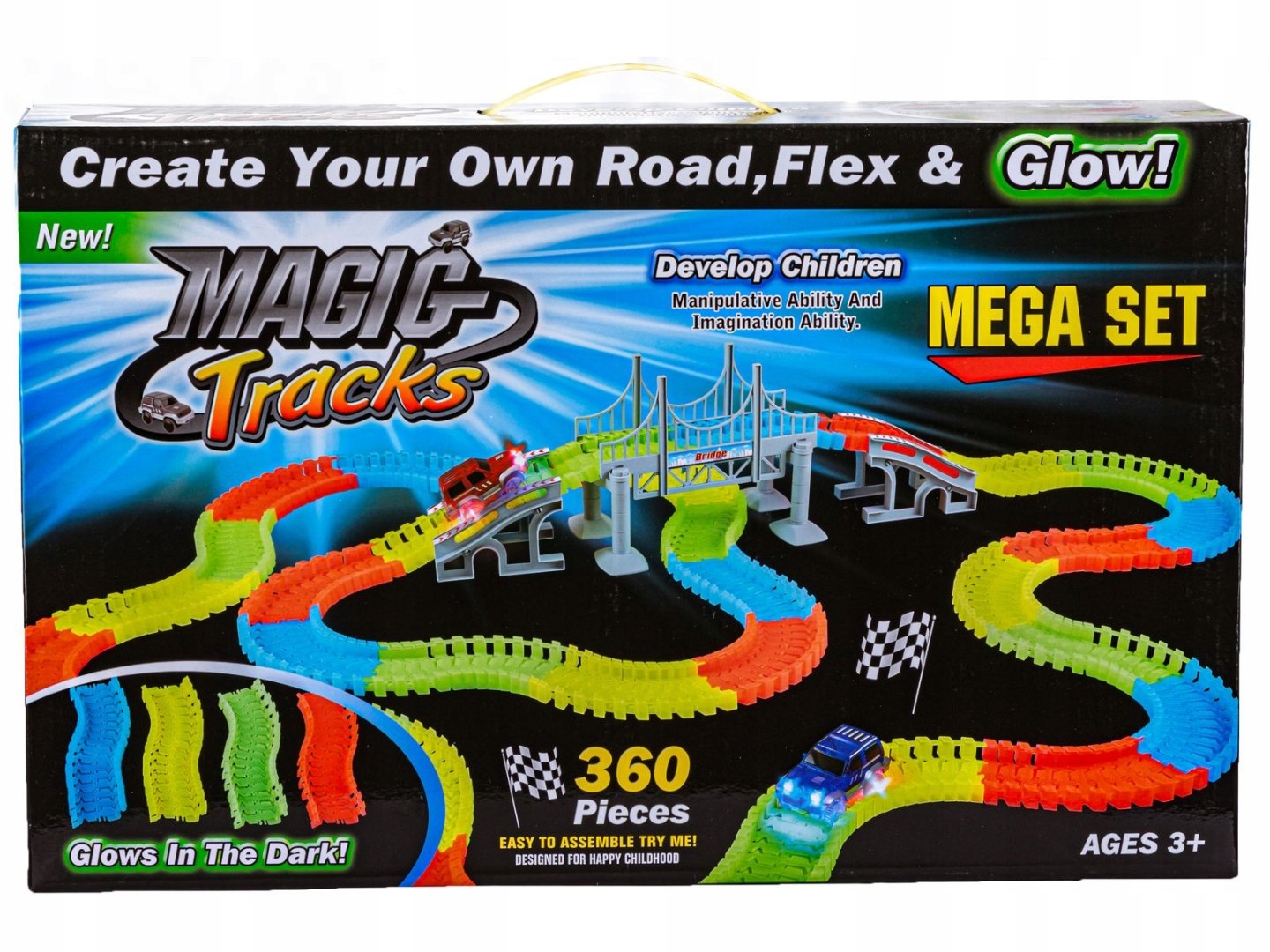 Tor Samochodowy Wyścigowy 360 El Stan opakowania oryginalne