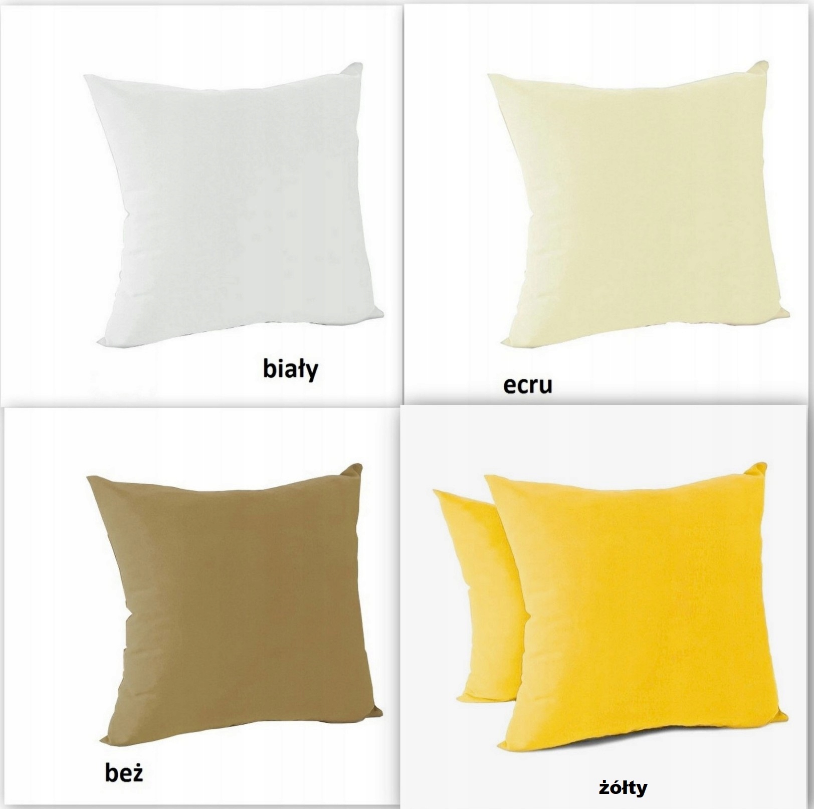 Poszewka na Poduszkę 50x50 Jasiek 25 kolorów Marka Fenix