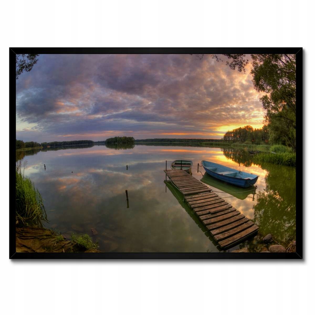 Plakáty v rámu 70x50 Západ slunce Wolsztyn