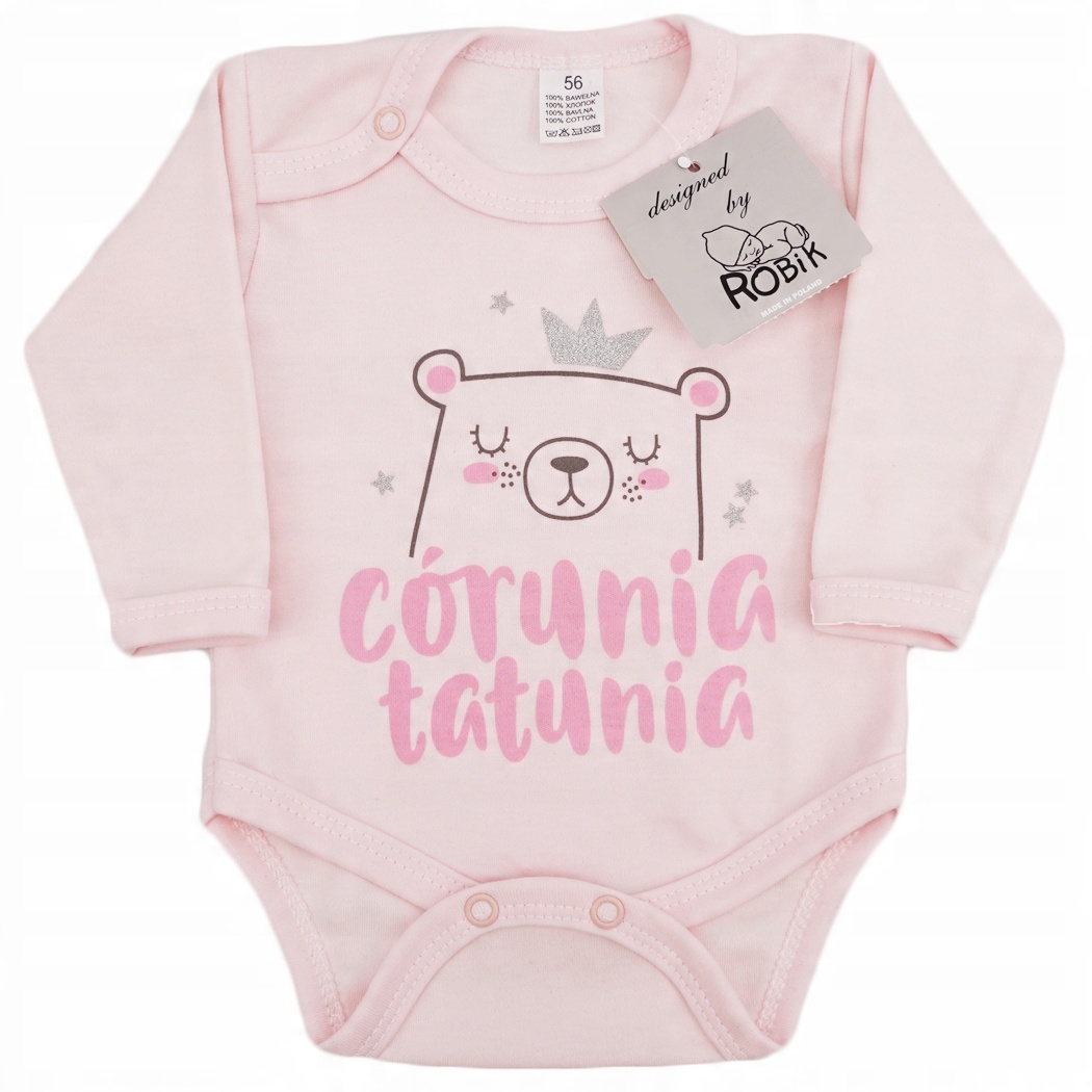 

Body r.92 jasny róż wzór 702 Córunia Tatunia