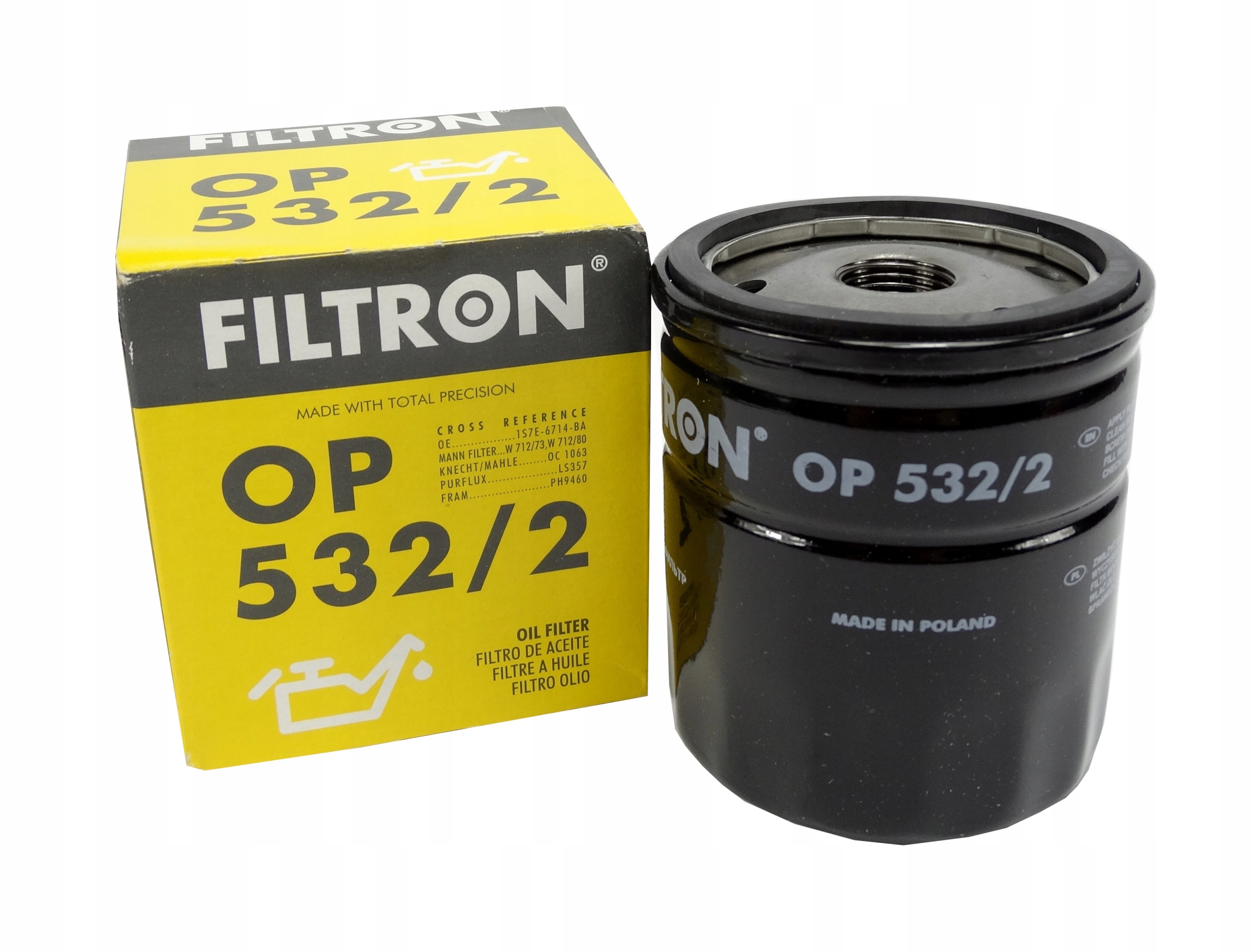 

Filtr Oleju Ford 1.8 2.0 Fiesta Focus Mondeo C-max