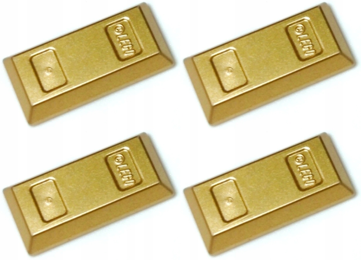 

Lego 99563 Sztabka metaliczna złota (1g) 4 szt.