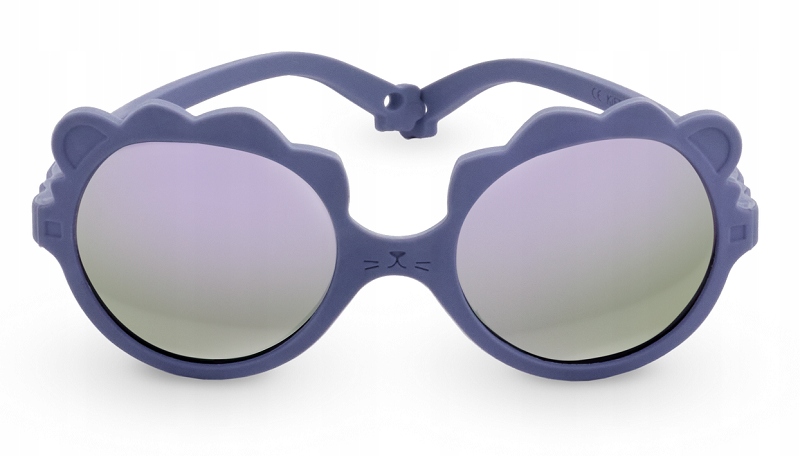Okulary przeciwsłoneczne dla dzieci Ki ET LA - Model Lion, fioletowy Marka KiETLA