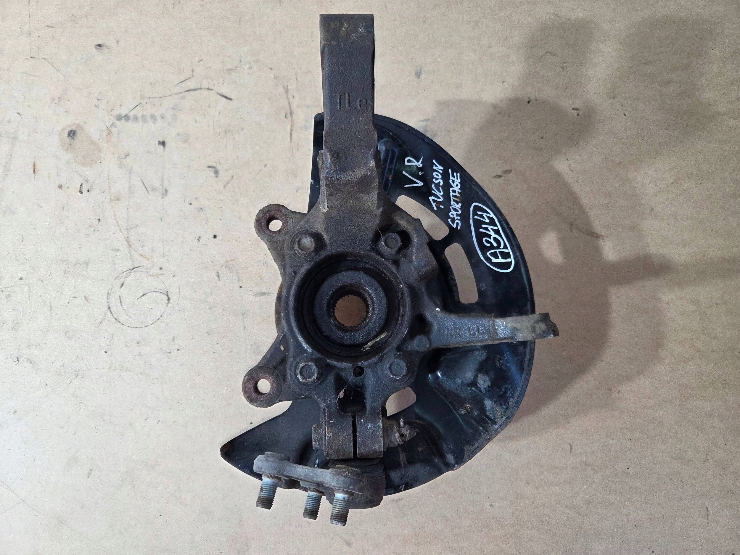 Hyundai Tucson III TL swing front right 4WD (A344)