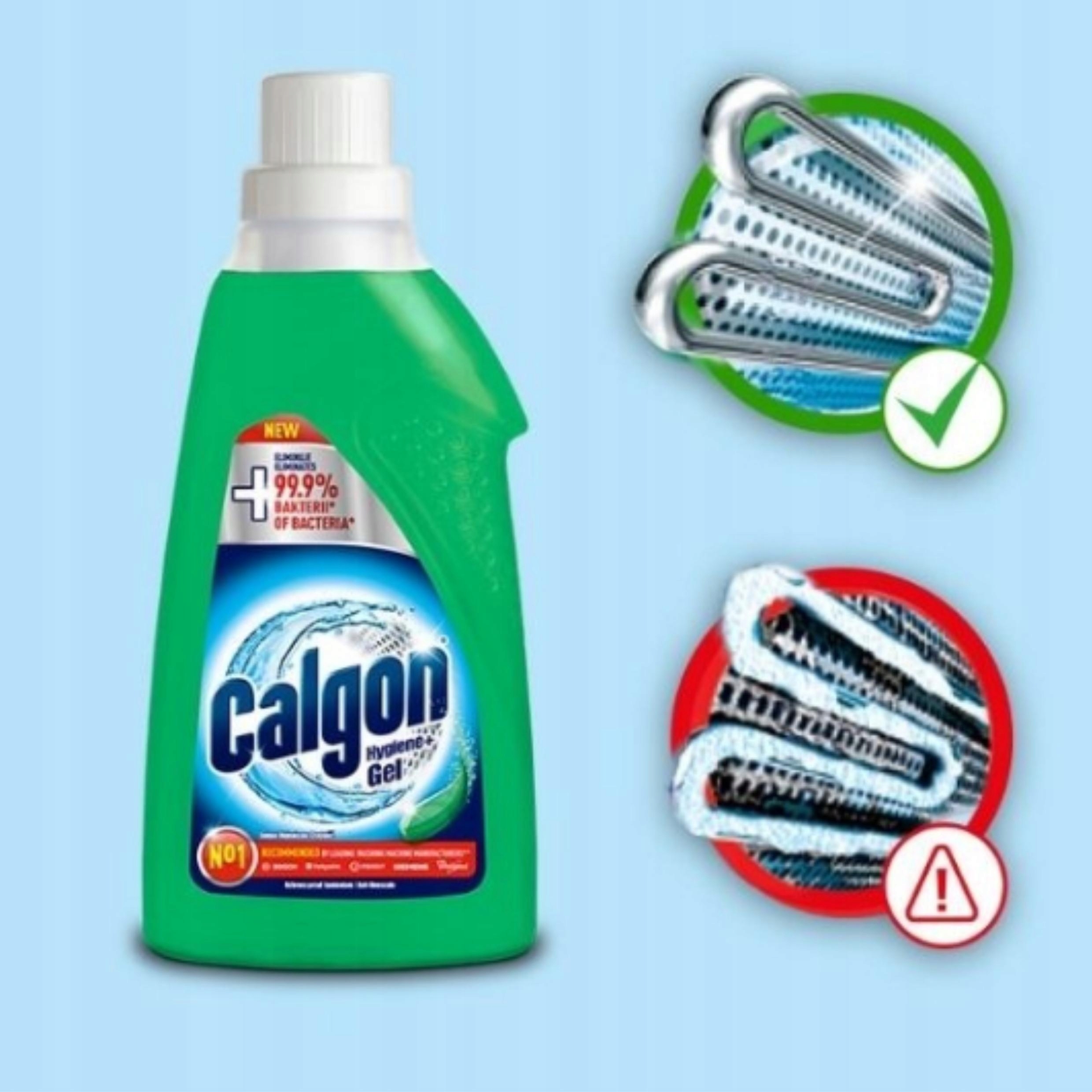 Calgon Hygiene Plus Odvápňovač Pračky 2 x 750ml za 319 Kč - Allegro