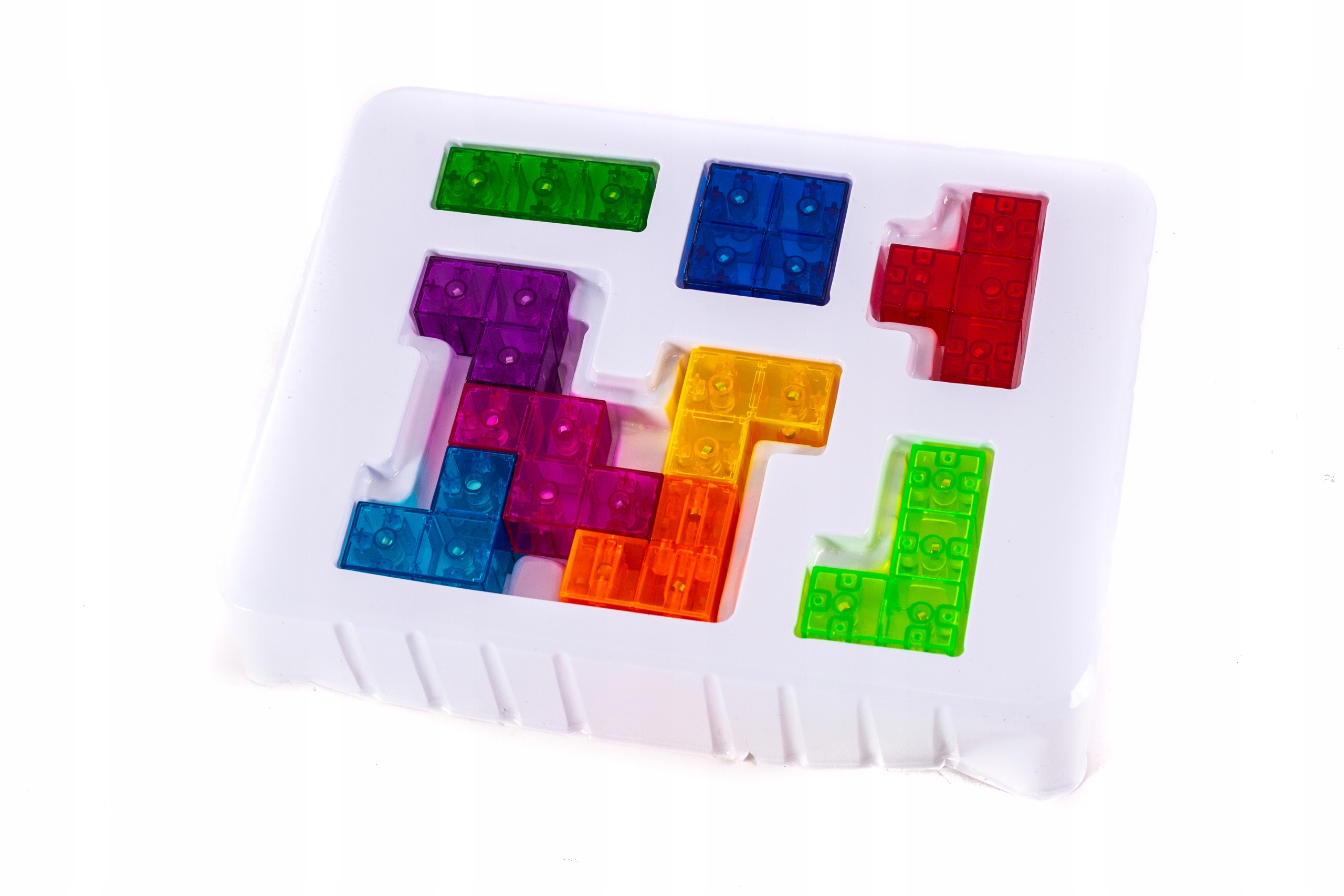 KLOCKI MAGNETYCZNE 3D KOLOROWE PUZZLE PRZESTRZENNE Marka Midex