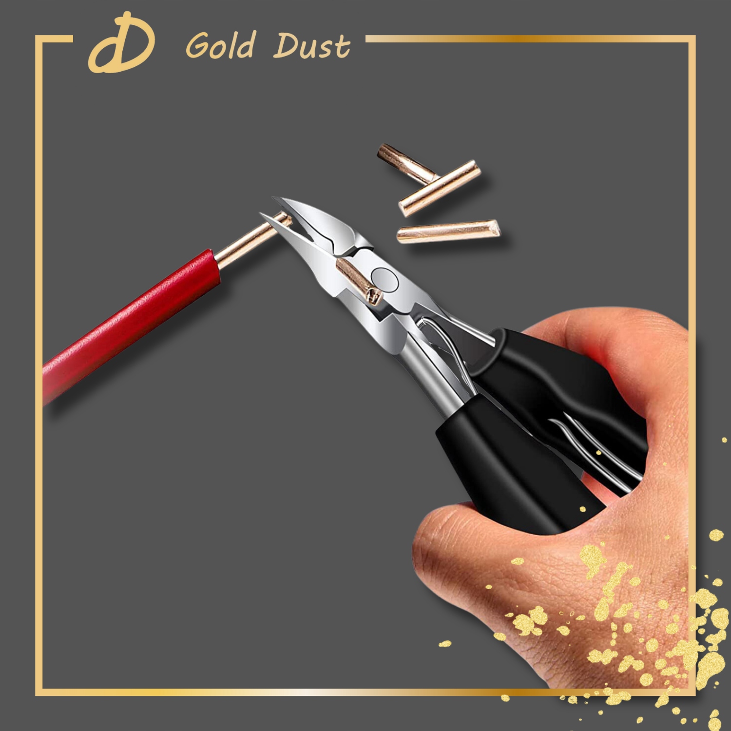 CĘGI CĄŻKI DO WRASTAJĄCYCH GRUBYCH TWARDYCH PAZNOKCI OBCINACZKI OBCINACZ Marka Gold Dust