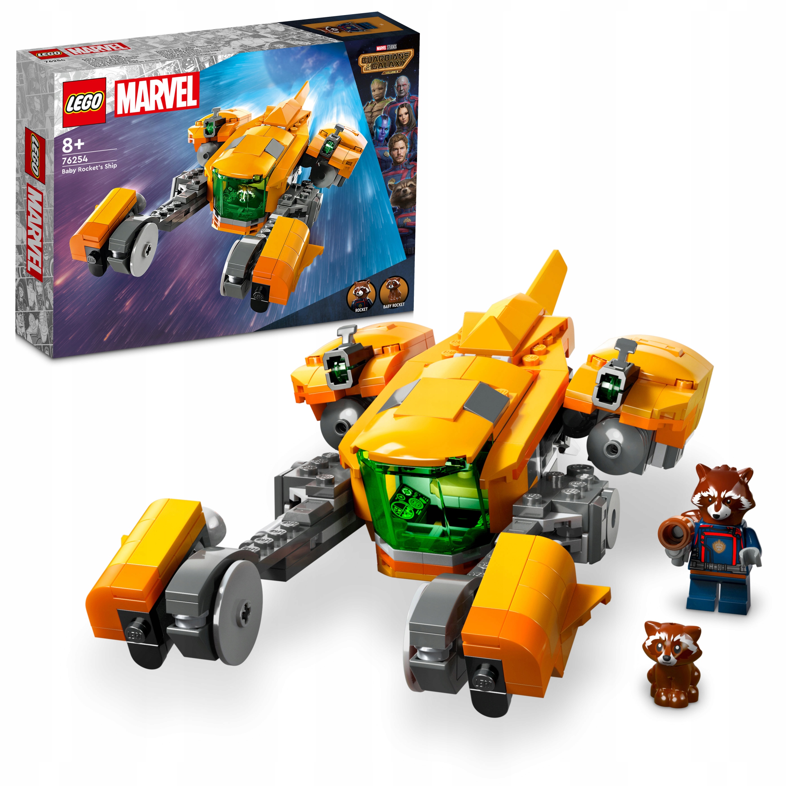 Lego Marvel Loď malého Rocketa 76254