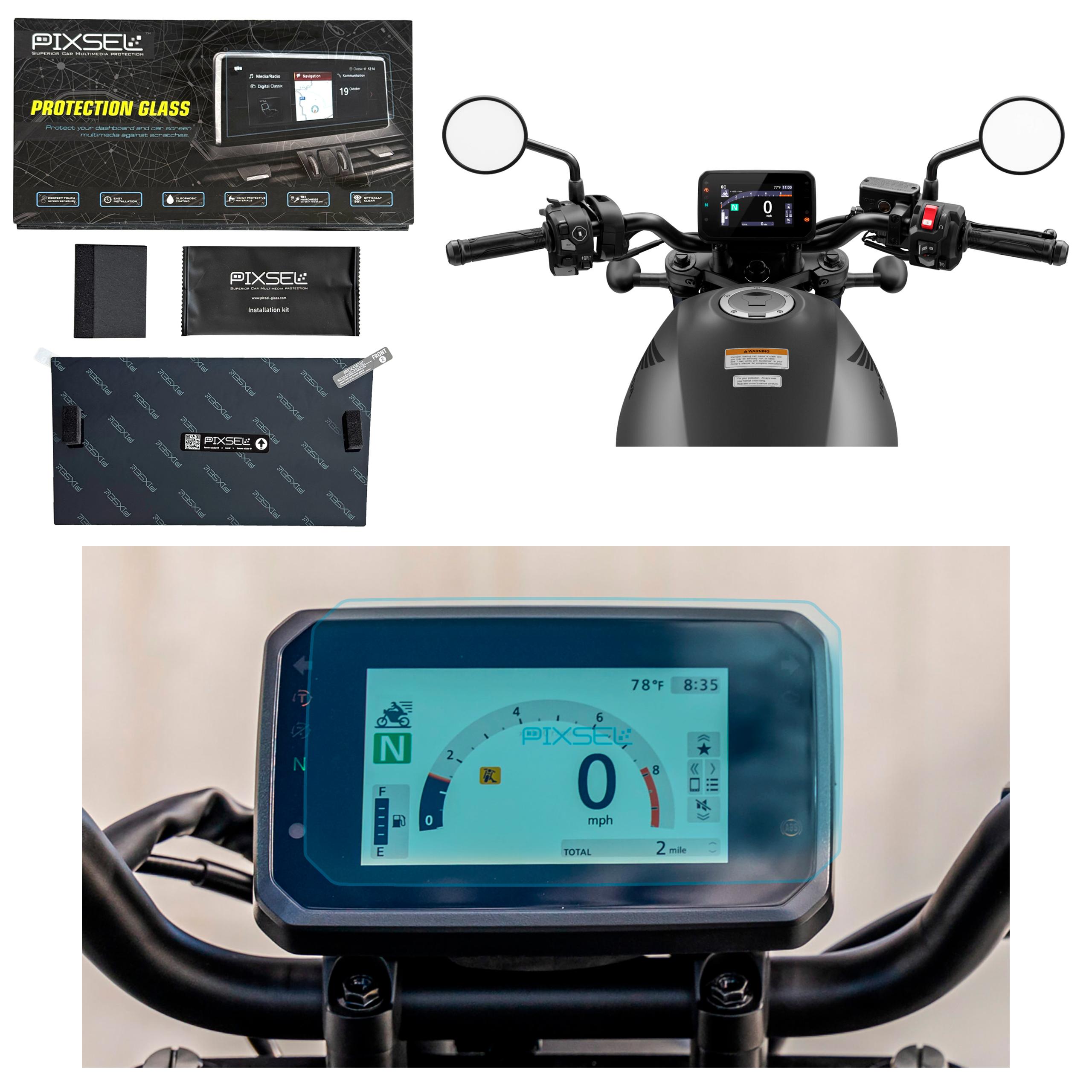 Antyodciskowe Matowe Szkło Ochronne Honda CMX1100 Rebel 2025- 7.1“