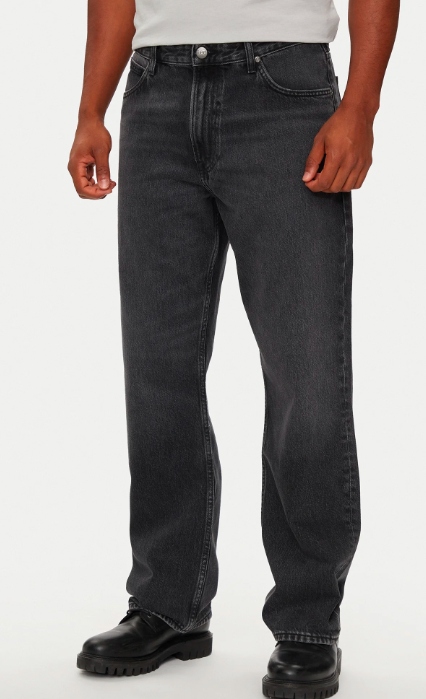 Lee Asher Loose Straight Black Star pánské volné džíny W32 L32 32/32