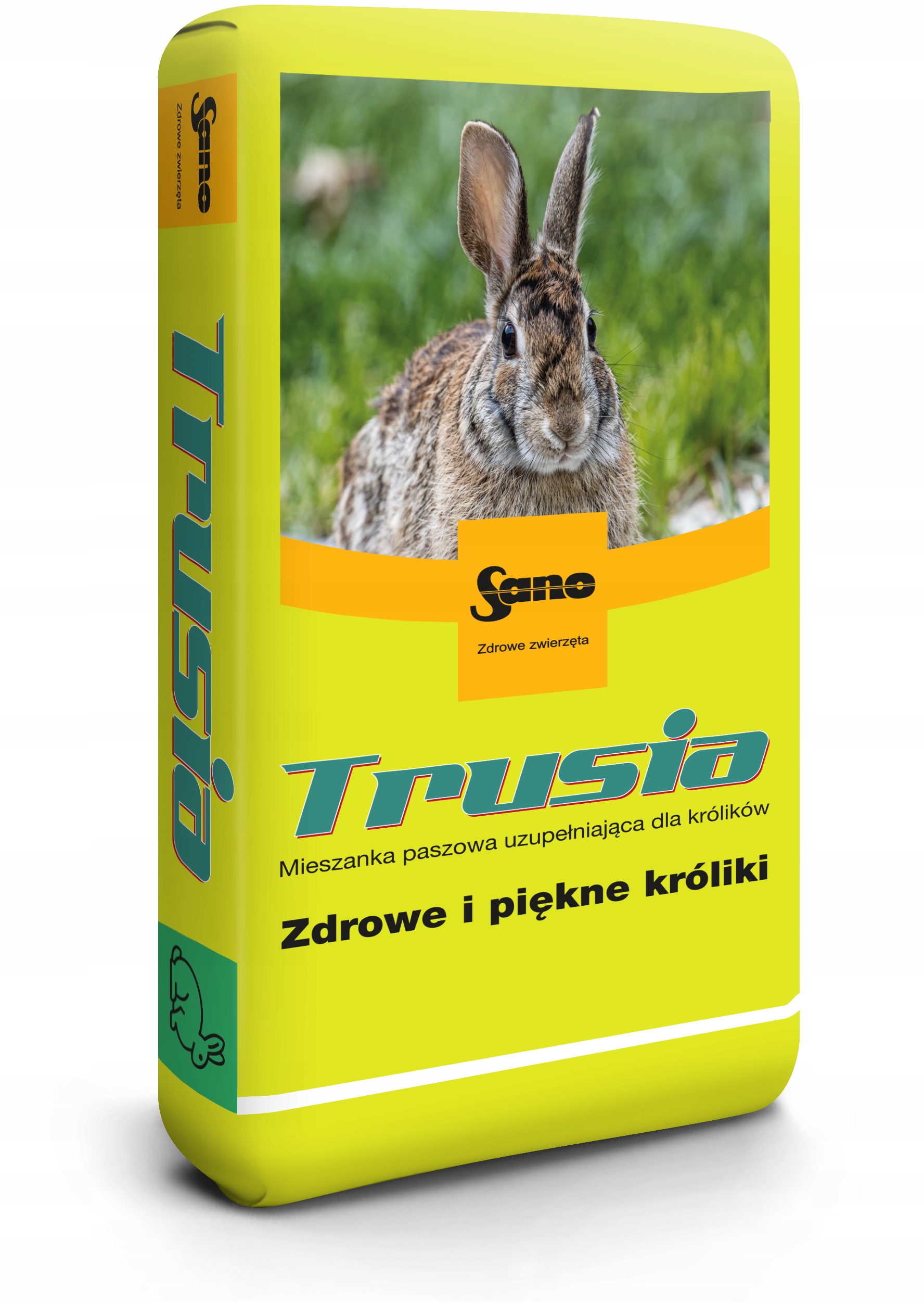 Sano Trusia 25KG Karma Dla Królików Granulat Królika Królik Uniwersalna