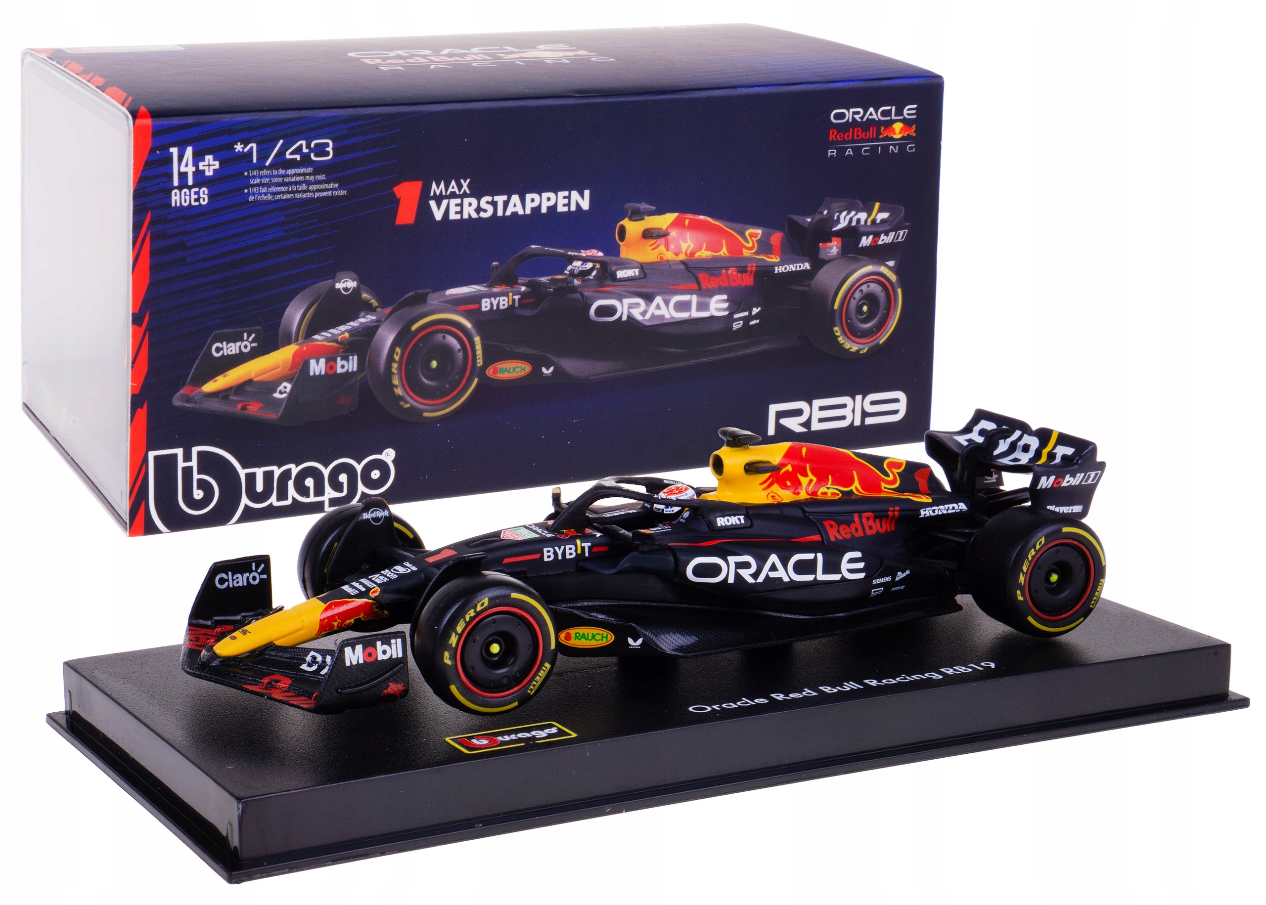 BOLID F1 Red Bull Racing RB19 Max Verstappen 1:43 model