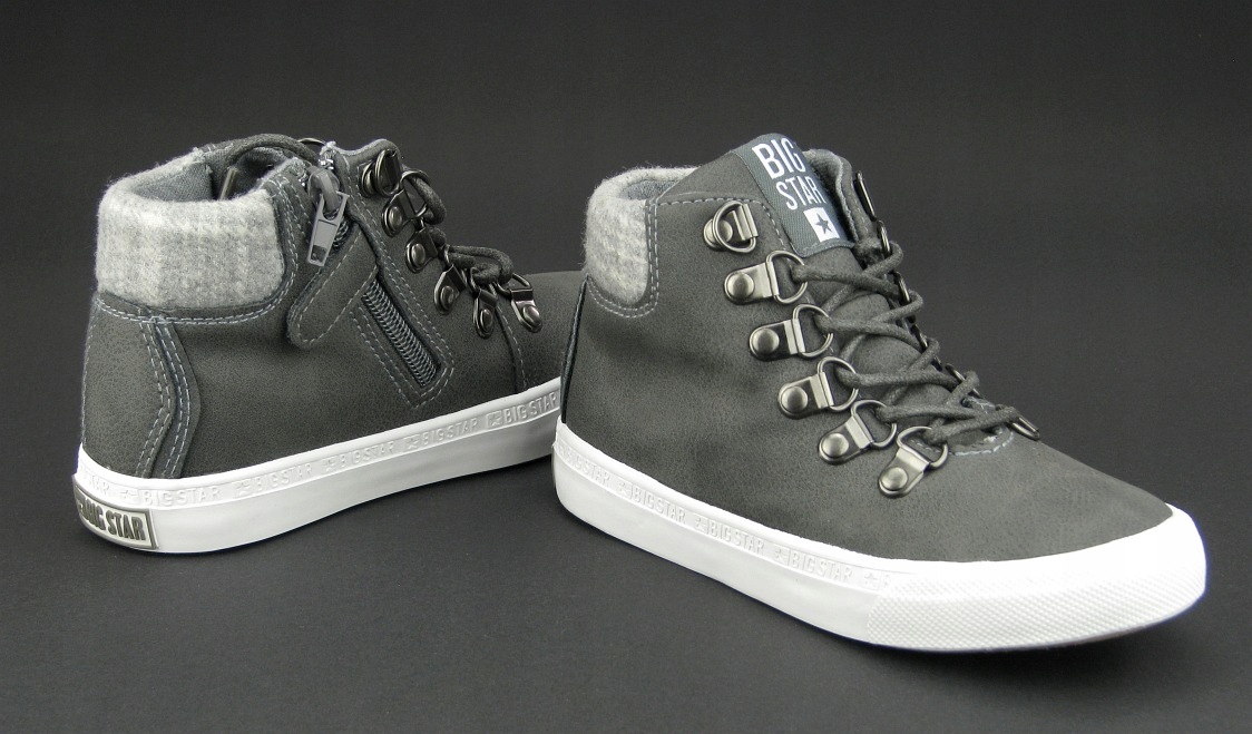 TRZEWIKI DZIECIĘCE półbuty BIG STAR EE374040 29 Długość wkładki wew. 18 cm