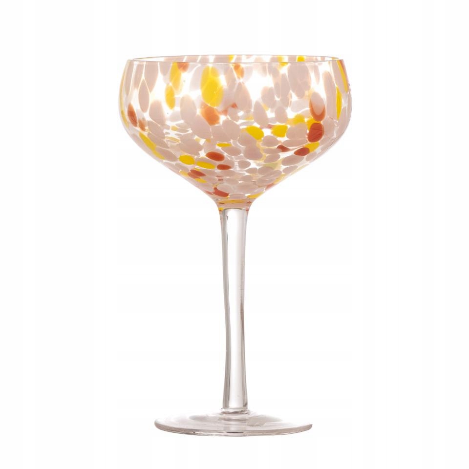 Bloomingville Lilya Koktejlové poháre 295 ml 4 Ks Ružové