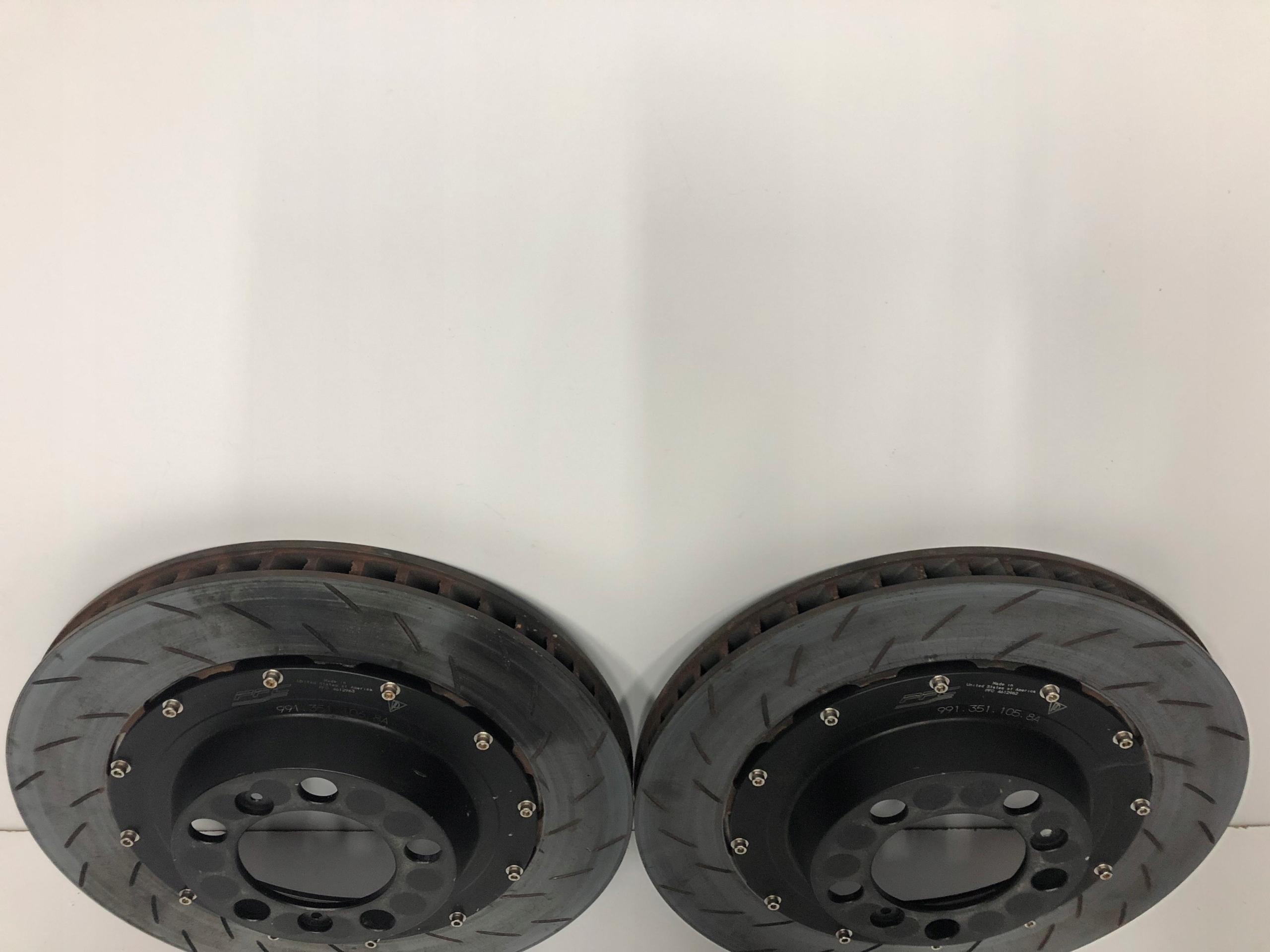 disc discs front left right PORSCHE 911 991 GT3