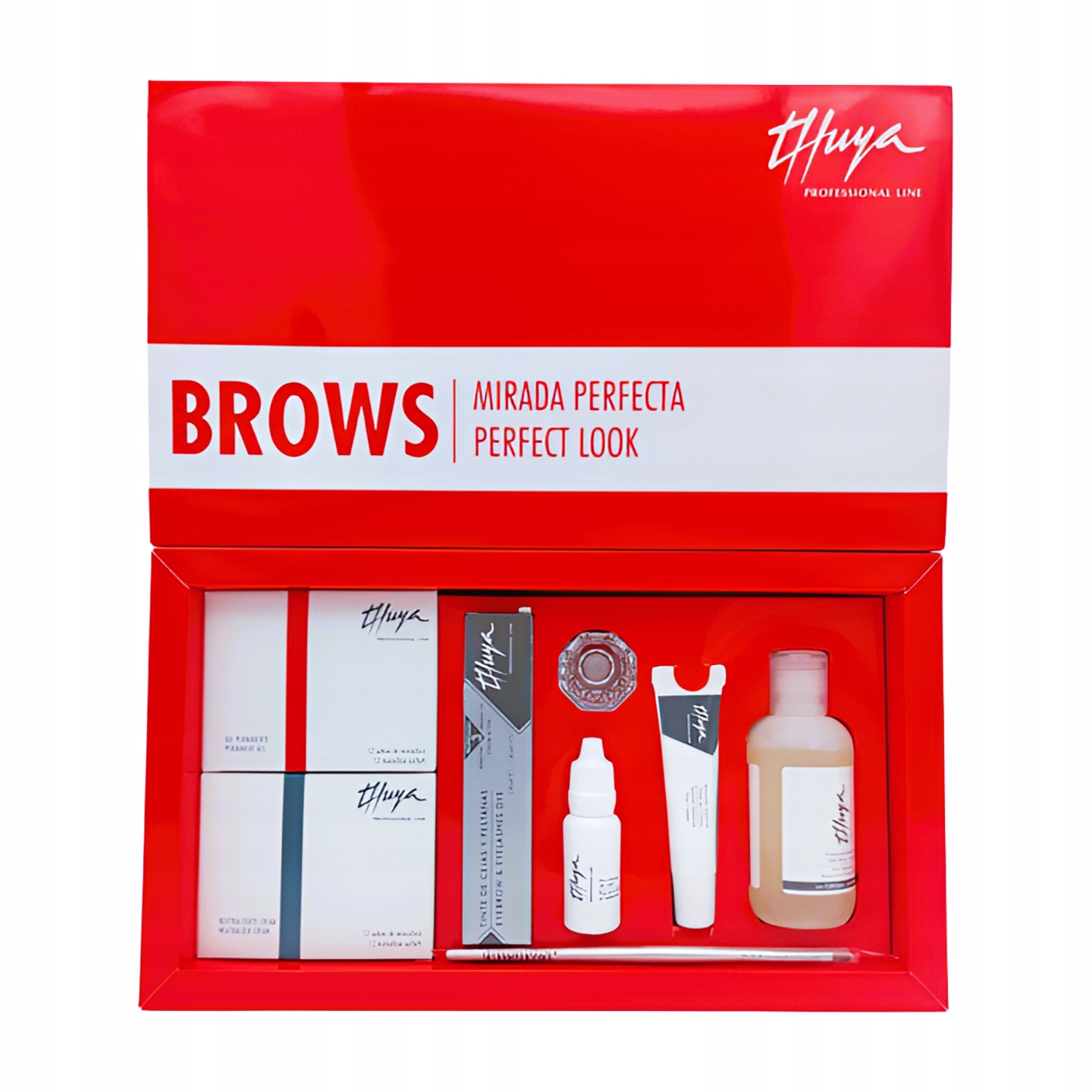 Thuya Brows Perfect Look Zestaw Laminacja Duży