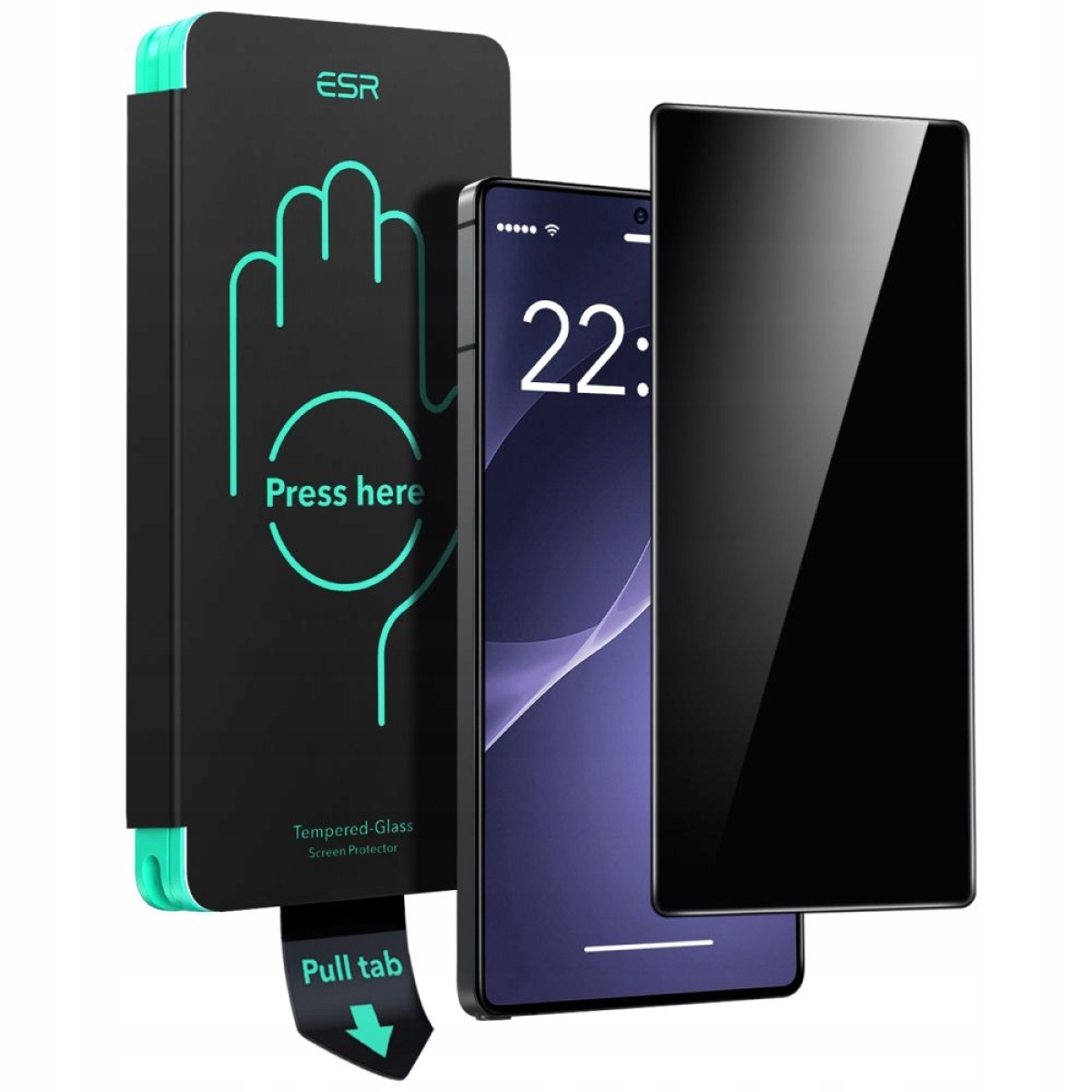 Esr Glass Szkło hartowane Privacy Samsung Galaxy S25 Ultra prywatność