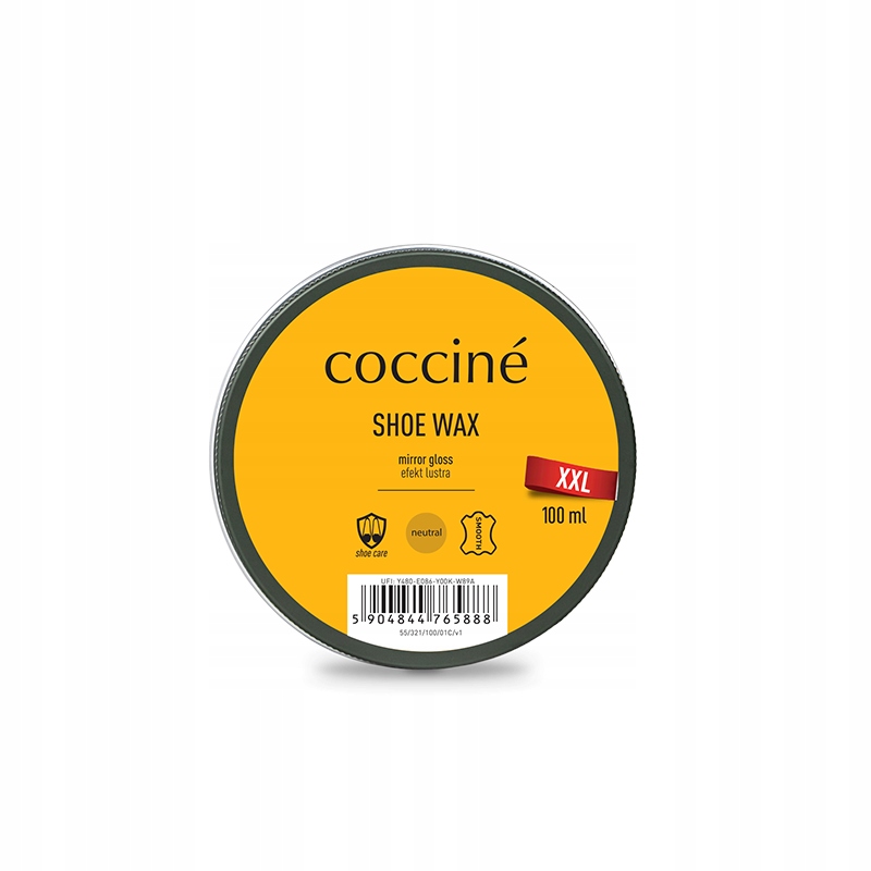 COCCINE SHOE WAX MAX 100 ML NATURALNA WOSK