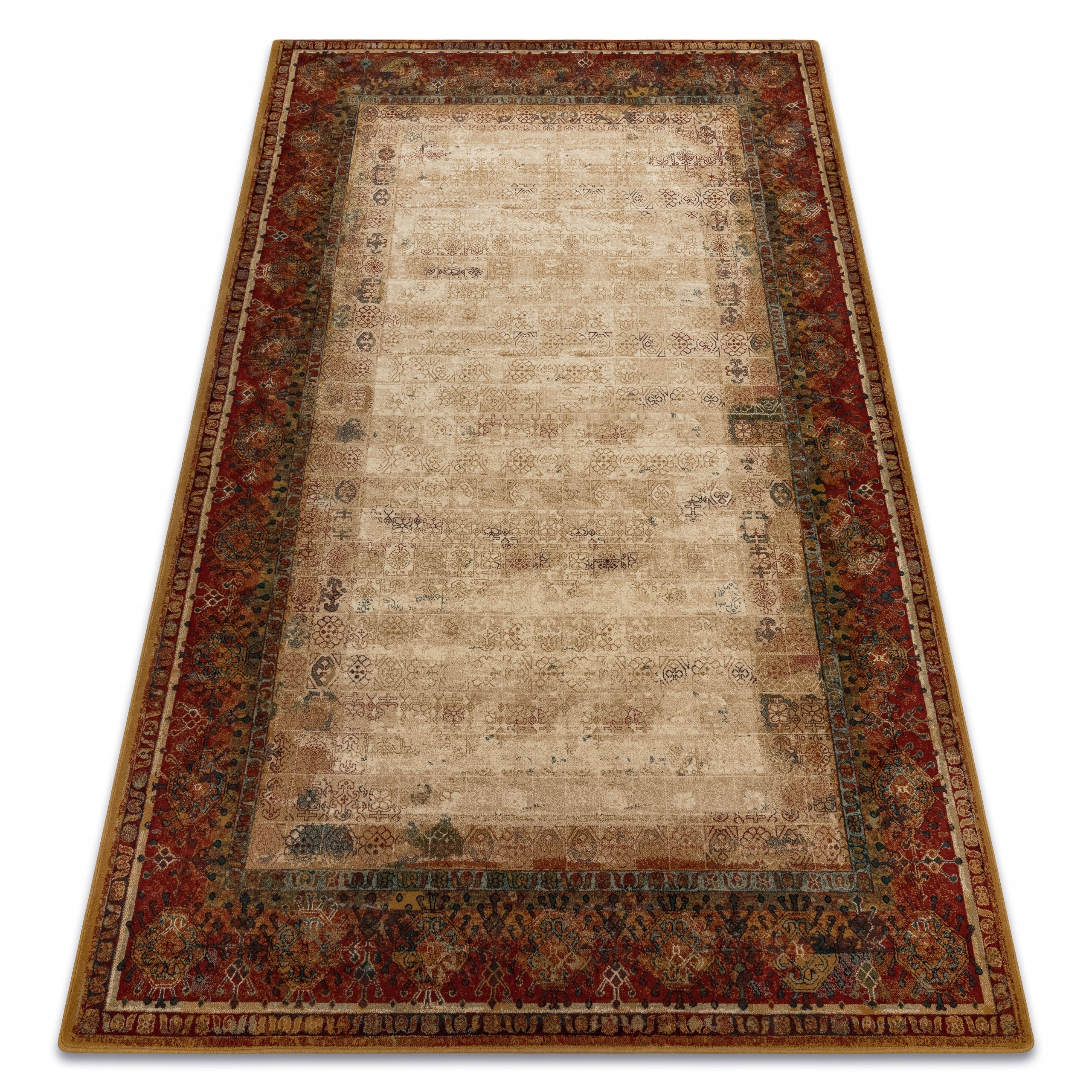 Wełna Dywan Polonia 235x350 cm Pamuk red 2 #POL252