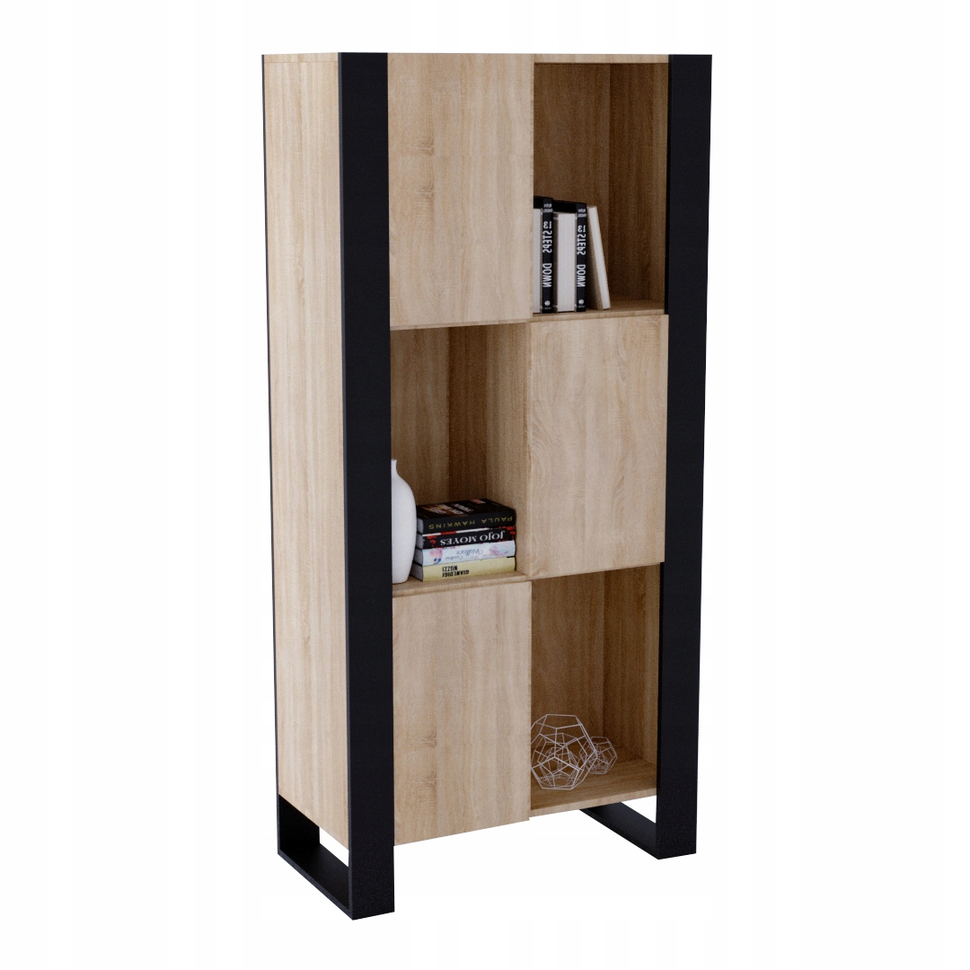 Skříňka skříň vitrína komoda Karo dub bardolino Top