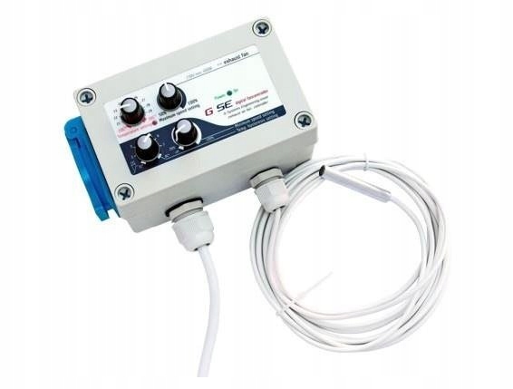 Kontroler GSE - temperatury, min.-max. obrotów Moc 2300 W