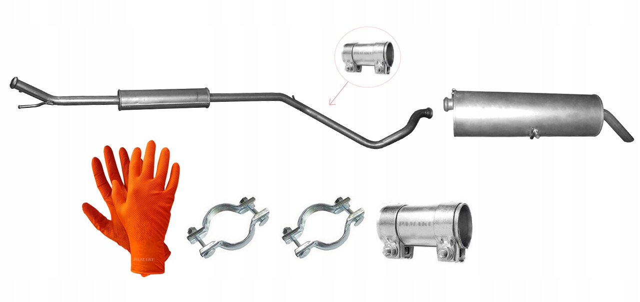 Citroen C4 1.4i 16V 66kW 2004-2010 Hatchback Coupe Tlumič