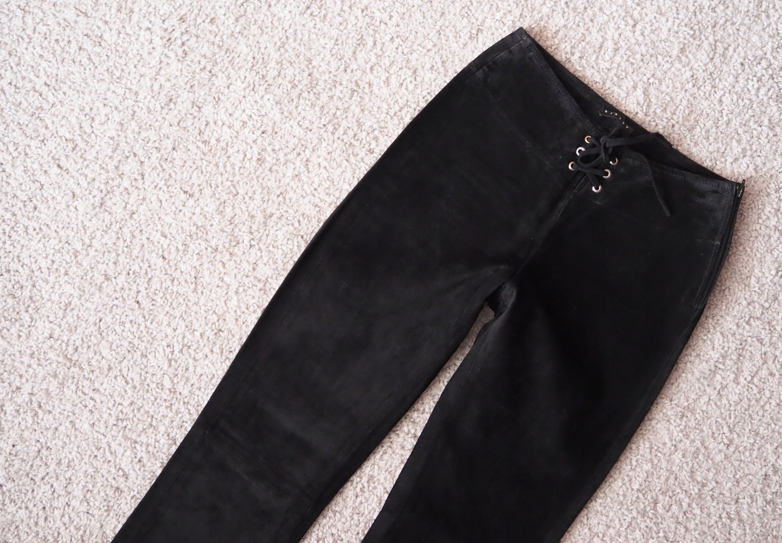 SISLEY SPODNIE SKÓRA NATURALNA R. 34 Rozmiar 34