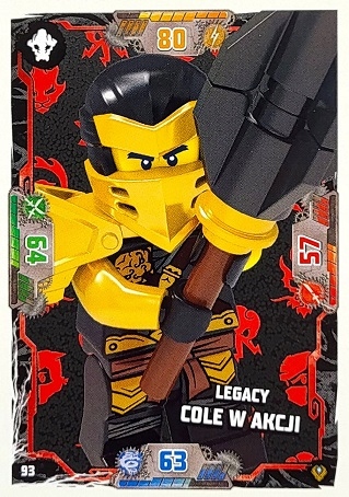 Lego Ninjago Karta Seria 9 Next Level nr 093