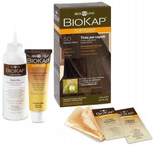 

Biokap Nutricolor 5.0 Jasny brąz 140 ml