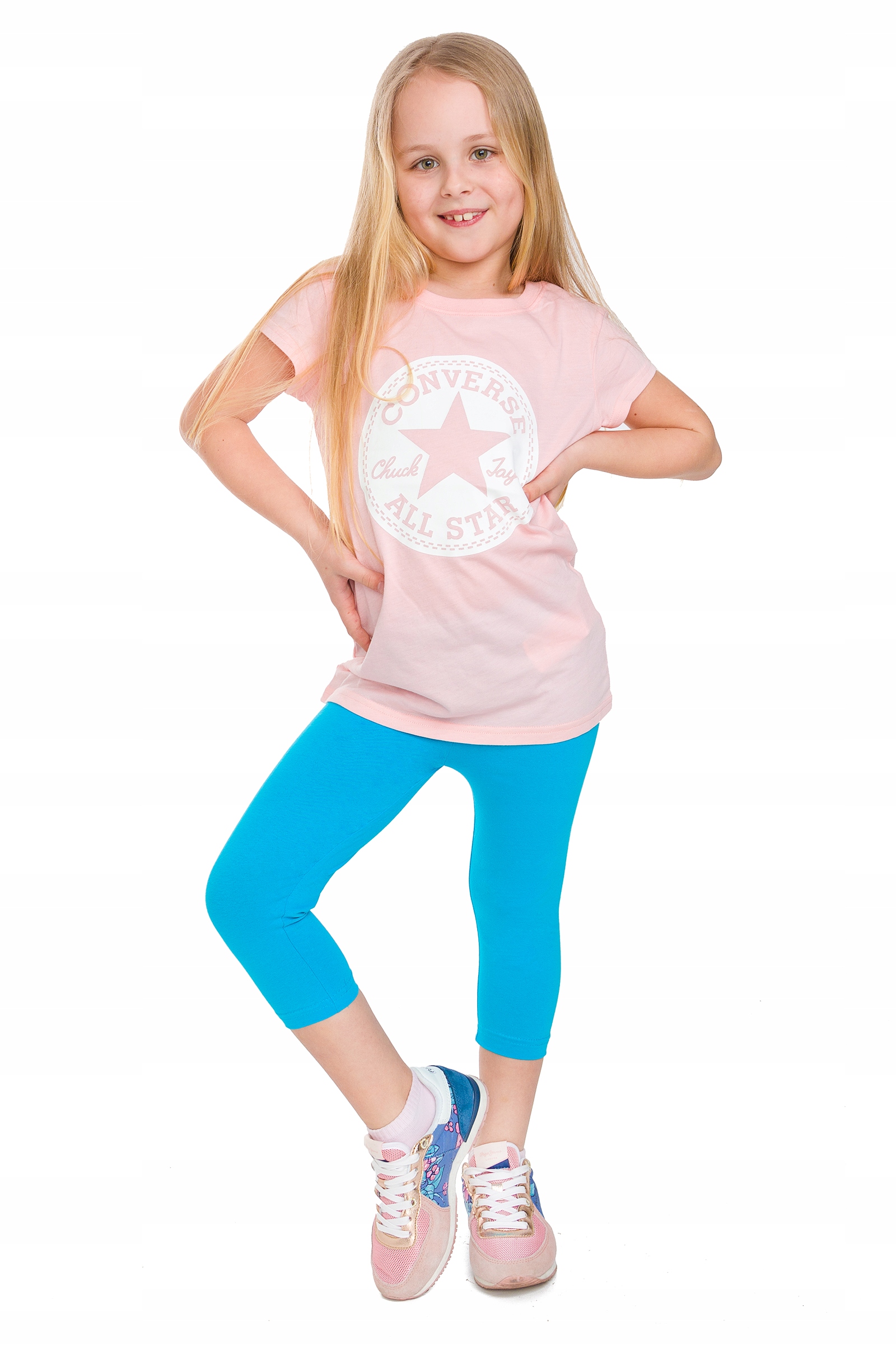 

Dziecięce Legginsy 3/4 Gumka