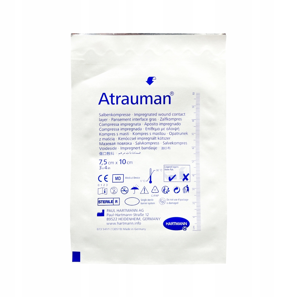 

Hartmann Atrauman opatrunek 7,5 x 10 cm 1 szt.