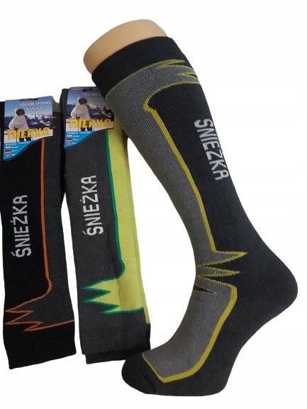 

Podkolanówki Grube Narciarskie Termo Ciepłe Sport