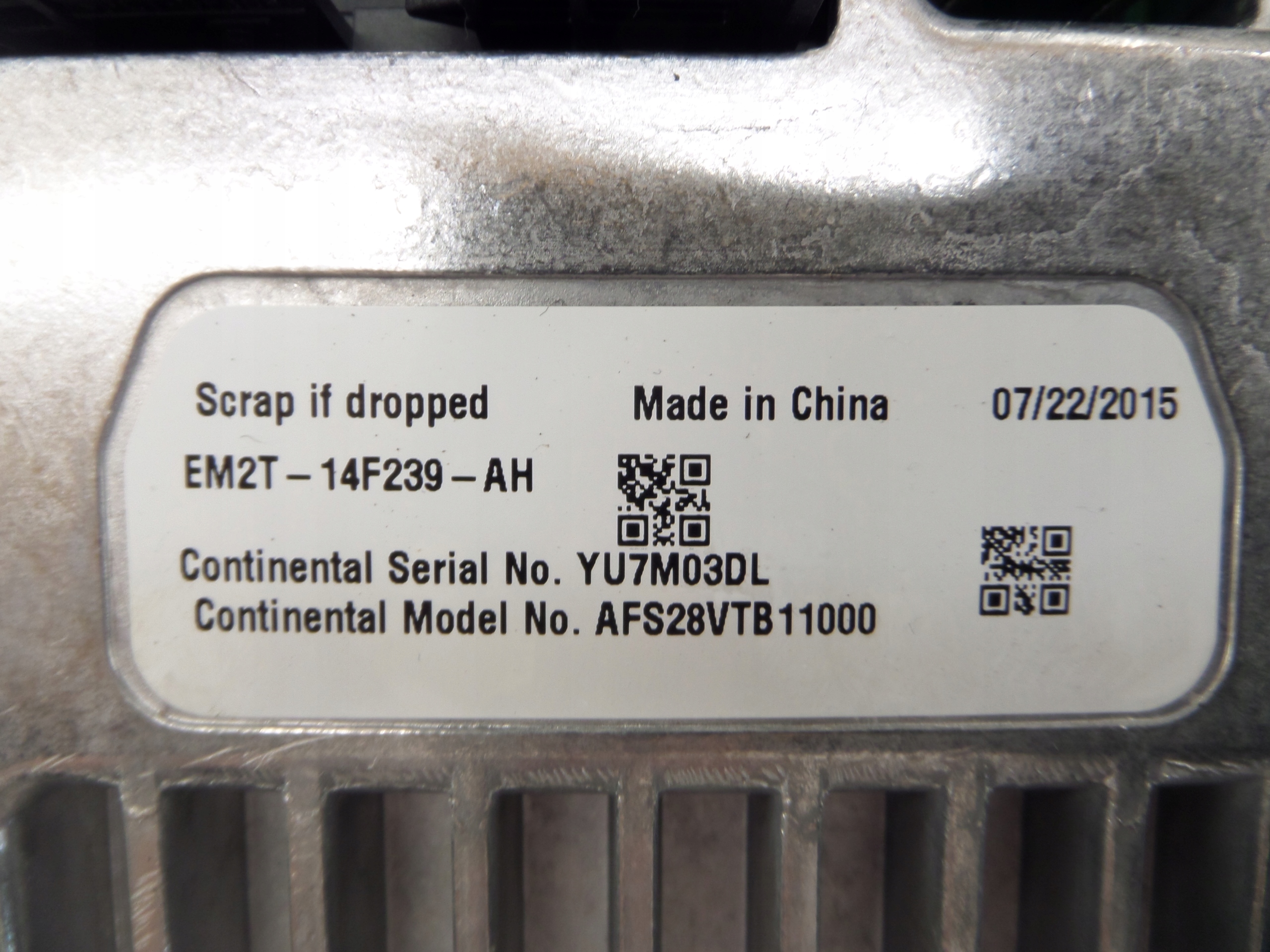 FORD S-MAX display GALAXY MK4 EM2T14F239AH