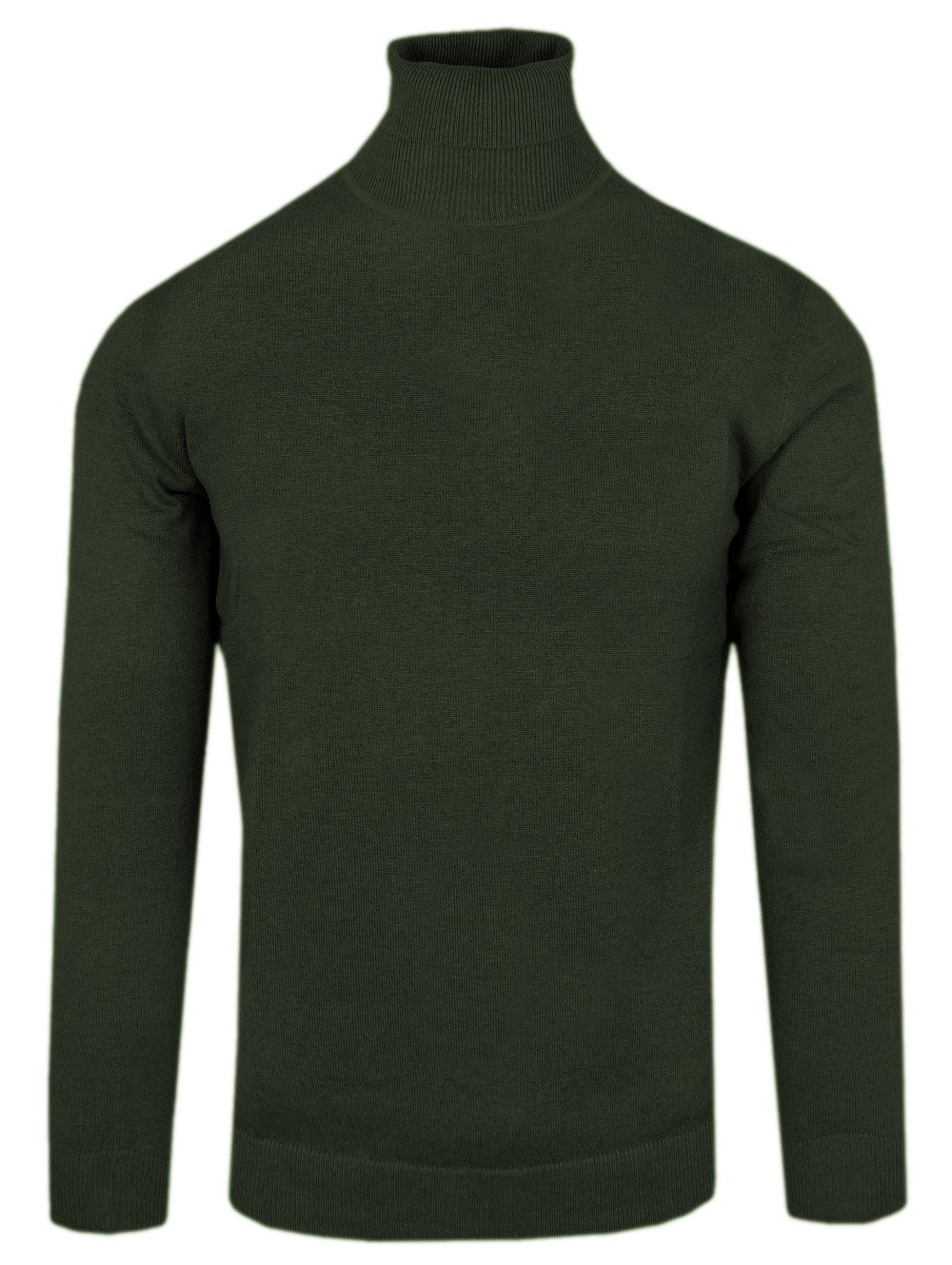 Bavlněný Rolák pro muže Colosseo Tmavě Zeleň S