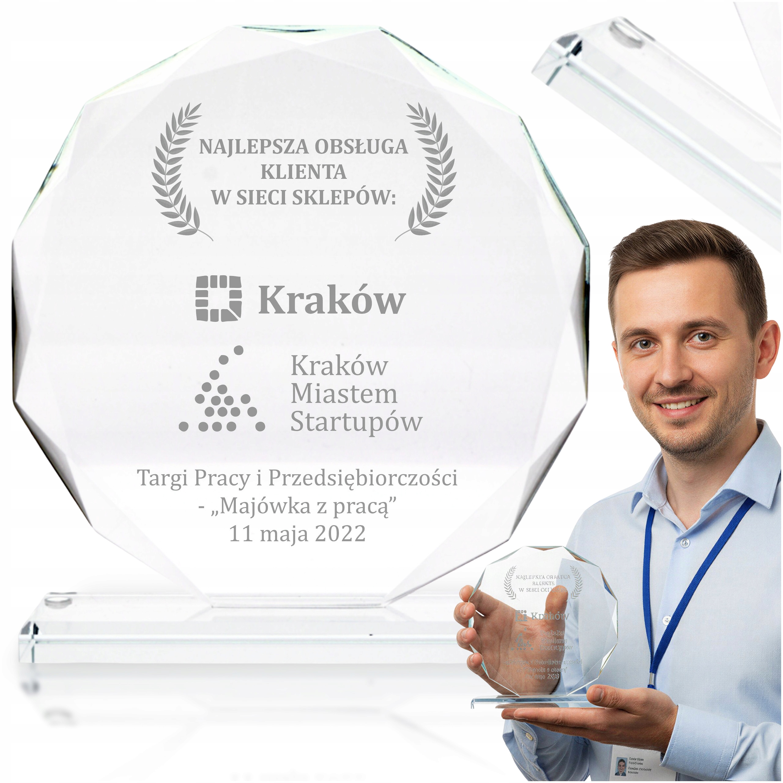 Soška s gravírováním na poděkování, na Dárek, Obchod Personalizace