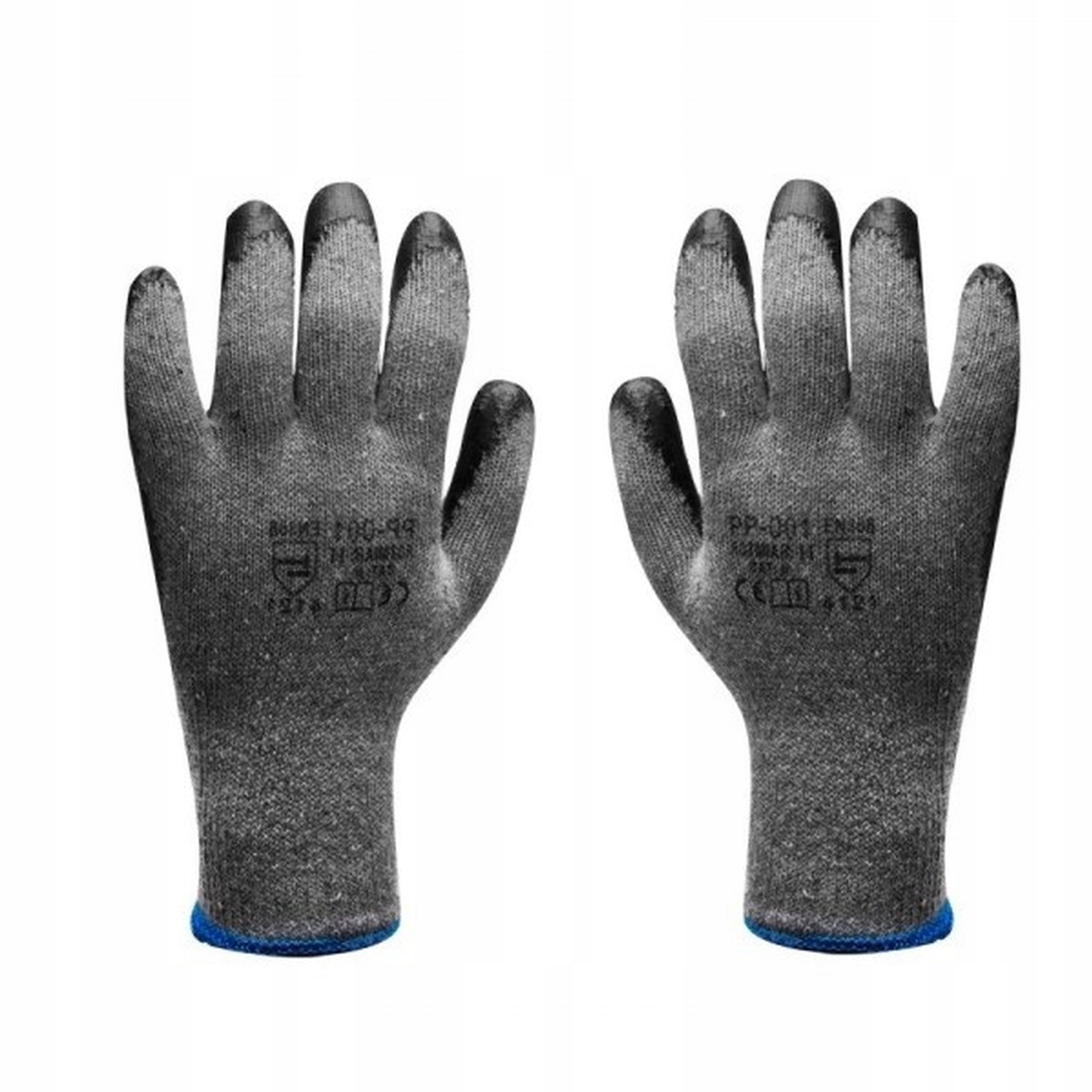 Rękawiczki RĘKAWICE ROBOCZE powlekane lateksem r10