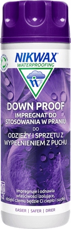 ŚRODEK IMPREGNUJĄCY DOWN PROOF NIKWAX PUCH | 300ml