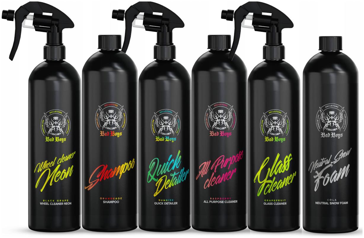 RR Customs RRC Bad Boys Mega Zestaw Kosmetyków Do Auta Detailing Prezent