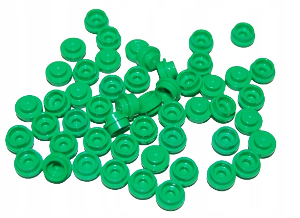 

Lego 4073 1x1 zielona jasna Nowy (6g) 51 szt.