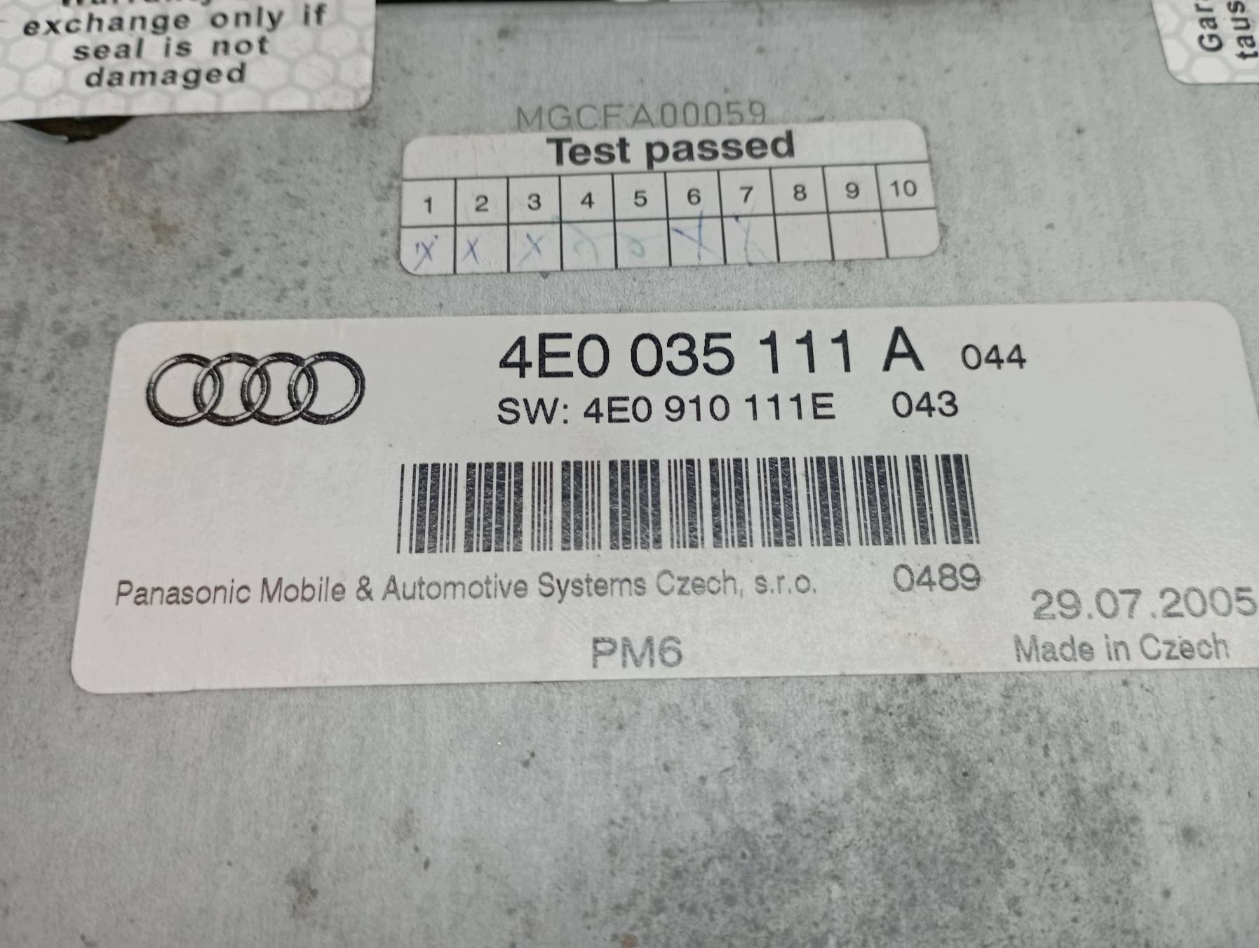 poulie roue CD 4E0035111A Audi A8 II (2002-2010) D3