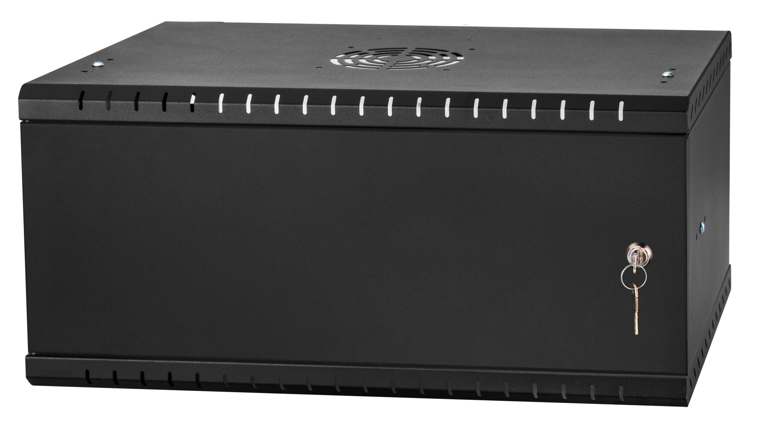 

Szafa Rack wisząca 19'' 4U 350mm czarna Stalflex
